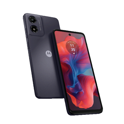 Motorola 04 16,7 cm (6.56") Две SIM-карты Android 14 4G USB Type-C 4 GB 64 GB 5000 mAh Черный
