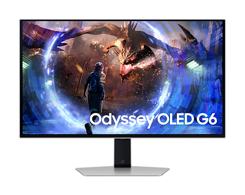 LS27DG600SLXZX MONITOR LED SAMSUNG 27 PULGADAS QHD 2560 X 1440 FLAT ODYSSEY OLED G6 003MS GTG 360 HZ FREESYNC D PORT HDMI USB HUB LS27DG600SLXZX