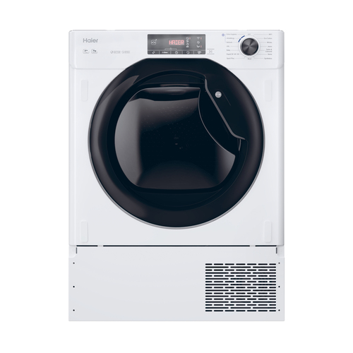 Haier Series 4 Hdbi H7A2TBEX-80 Integrated WiFi-enabled 7 kg Heat Pump Tumble Dryer, White - image 1