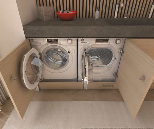 Hoover H-WASH&DRY 300 PRO HBDODS695TAMCE80 washer dryer Built-in Front-load White – image 9