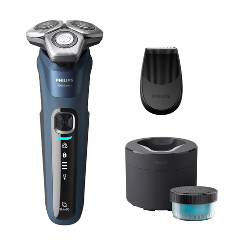 Philips SHAVER Series 5000 S5890/42 men's shaver Rotation shaver Trimmer Blue