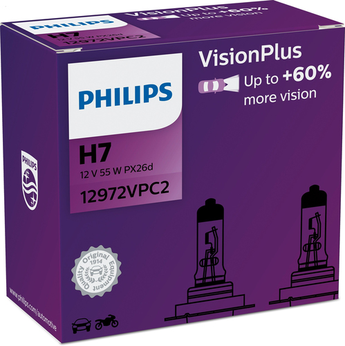 MT-PH 12972VPC2 Bombillas H7