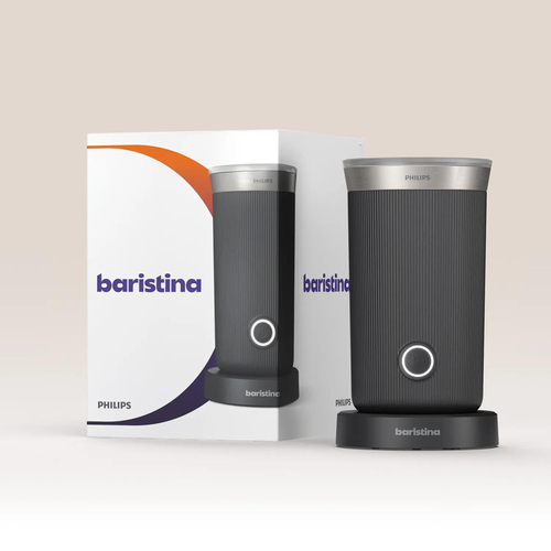 Philips Baristina Melkopschuimer Zwart, afbeelding 3
