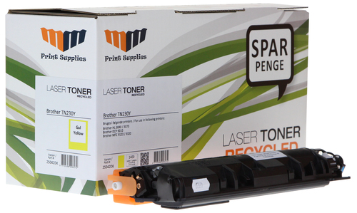 MM Yellow Laser Toner - Brother TN230Y - For Brother DCP / HL / MFC – image 1