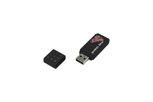 Goodram memory USB UME2 SPRING 64GB USB 2.0 Black – image 2