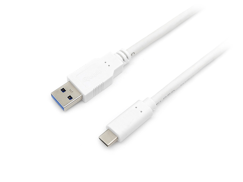 Equip 128366 USB-kabel USB 3.2 Gen 1 (3.1 Gen 1) 0,5 m USB C USB A Wit, afbeelding 2