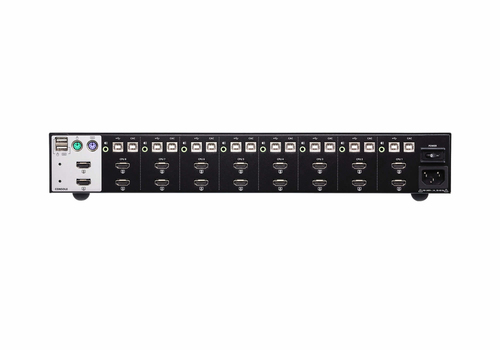 Aten CS1148H KVM-switch Zwart, afbeelding 2