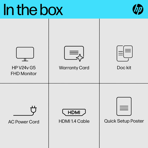 HP V24v G5 FHD Monitor – image 5
