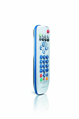 Philips SRU3040NC/05 mando a distancia IR inalámbrico DVD/Blu-ray, SAT, TV, VCR Botones 1
