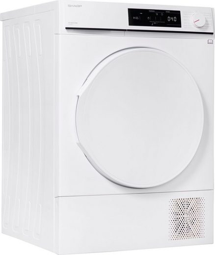 Sharp KD-NHA7S7PW2-DE tumble dryer Freestanding Front-load
