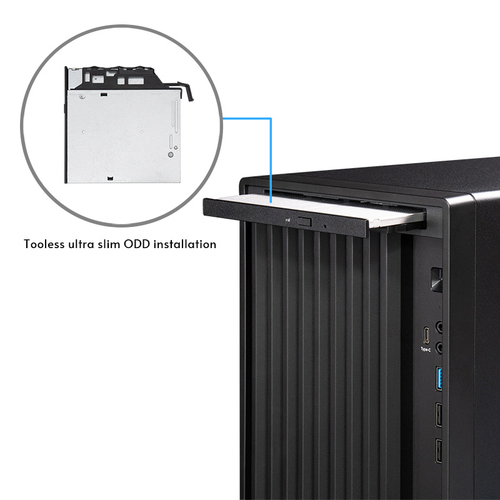 Chieftec UNI BS-20B-OP mini tower behuizing, afbeelding 9