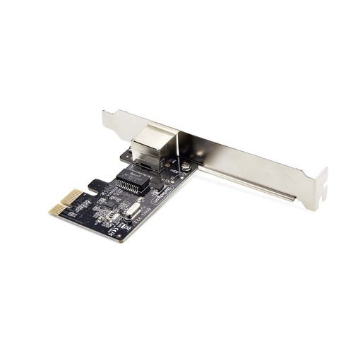 StarTech.com Tarjeta de Red PCI Express de 1 Puerto Gigabit - Adaptador Ethernet PCIe RJ45 - 10/100/1000Mbps - Tarjeta LAN - Realtek RTL8111H - Windows y Linux - TAA