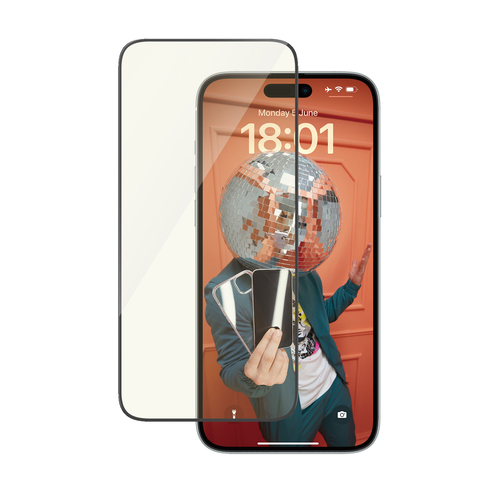 PanzerGlass - Schermbeschermer voor mobiele telefoon
