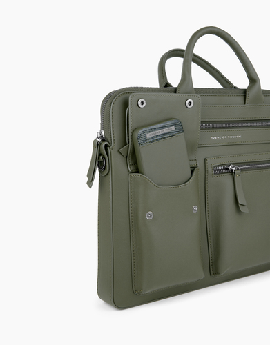 iDeal of Sweden Unity Messenger Laptop Bag Metal Woods – image 2