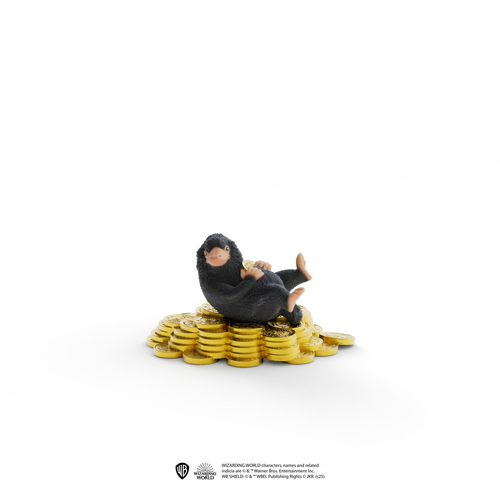 Schleich Harry Potter - Delfstoffer met goud speelfiguur, afbeelding 4