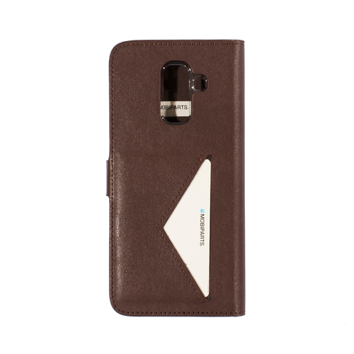 Mobiparts Classic Wallet Case Samsung Galaxy A6 Plus (2018) Brown – image 3