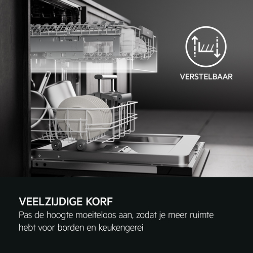 AEG FSE64610Z Volledig geïntegreerde vaatwasser, afbeelding 4