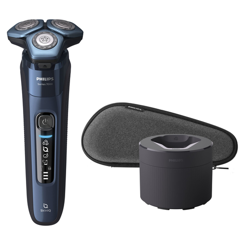 Philips SHAVER Series 7000 S7782/65 men's shaver Rotation shaver Trimmer Black, Blue