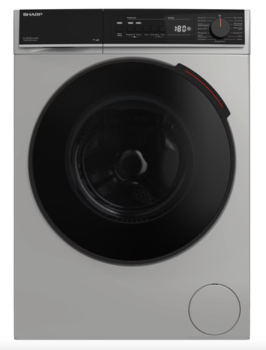 Sharp ES-WNFB214CADA-CH стиральная машина Фронтальная загрузка 12 kg 1400 RPM Серебристый
