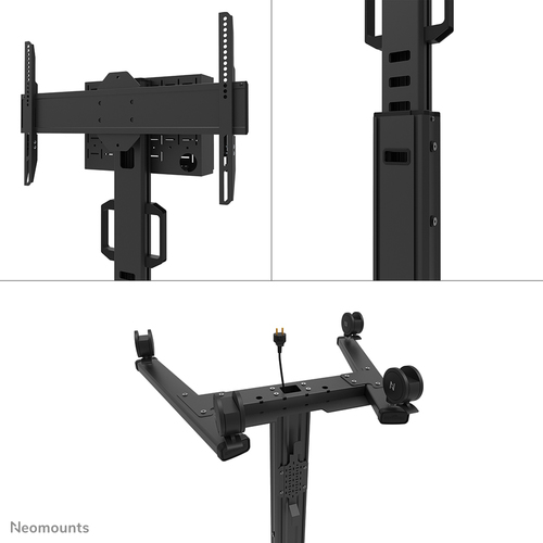 Neomounts MOVE Up FL50S-825BL1 mobiele vloersteun Zwart, afbeelding 8