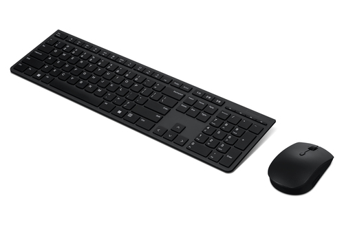 Lenovo 4X31K03970 keyboard Mouse included RF Wireless + Bluetooth Arabic Black – image 2