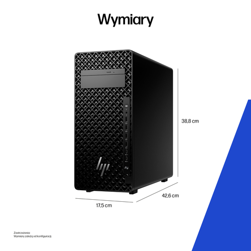 HP Inc. Stacja robocza Z2 Tower G1i U9-285 1TB/32GB/W11P      A40S7ET