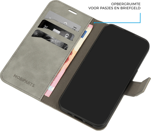 Kenmerken: Classic Wallet Case met extra opbergvak aan de achterkant Tijdloze kleur Granite Grey: gemaakt voor de moderne levensstijl. Het ontwerp, afbeelding 4