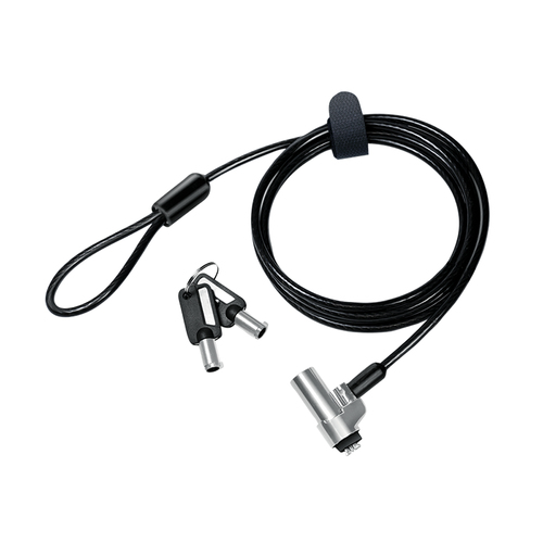 Product image: LogiLink NBS013 cable lock Black, Silver 1.8 m