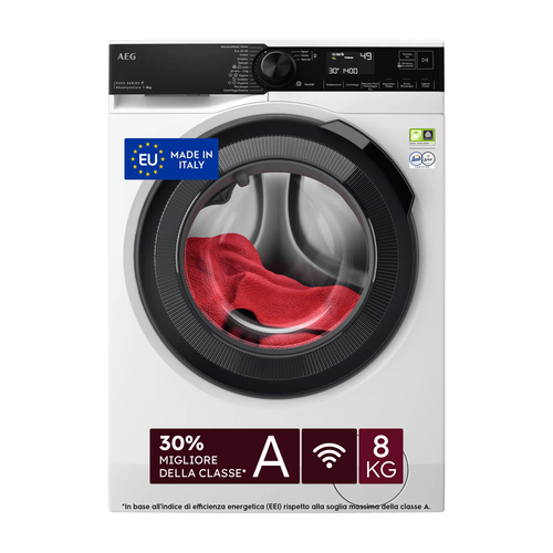 AEG Serie 9000 LR9H84BBS washing machine Front-load