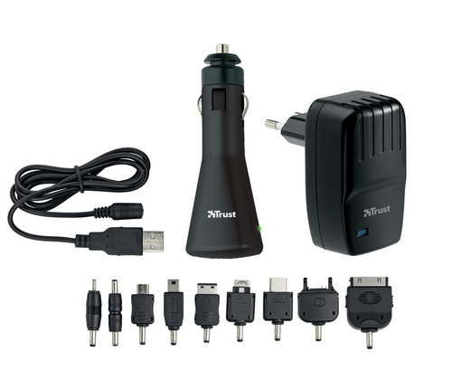 Trust Smartphone Travel Charging Kit Mobiiltelefon, MP3