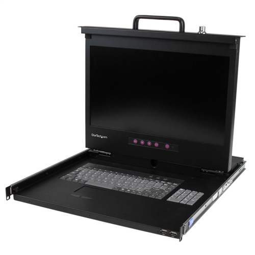 StarTech.com RKCONS17HDGB rack console