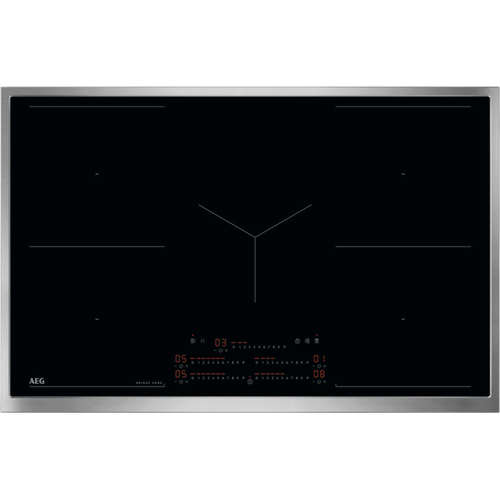 AEG TK85IM0BRB Черный, Нержавеющая сталь Встроенный 79 cm Плита с зонами индукции 5 зона(ы)