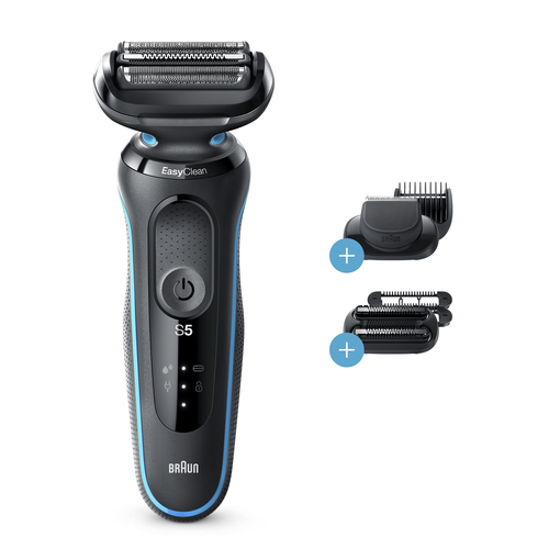 Braun Series 5 50-M1850s Сеточная бритва Триммер Черный, Синий
