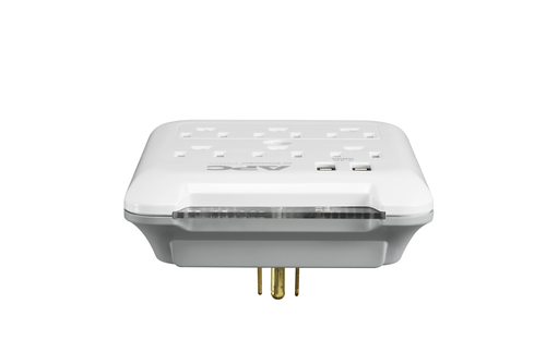 APC Essential SurgeArrest 6 Outlet Wall Tap with 5V, 2.4A 2 Port USB Charger, 120V – image 5