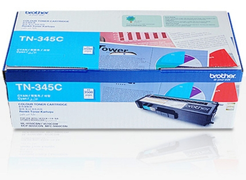 Brother TN-345C toner cartridge 1 pc(s) Original Cyan
