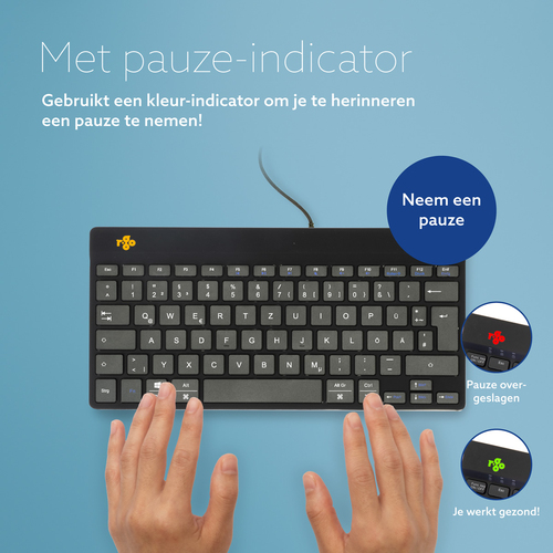 R-Go Ergonomisch Toetsenbord Compact break - Toetsenbord, afbeelding 6