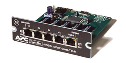 APC 5-Port 10Base-T Hub SmartSlot Card