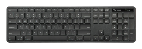 SUSTAINABLE WIRELESS KEYBOARDFULL-SIZE WIRELESS ECOSMART KEYBOARD BLACK