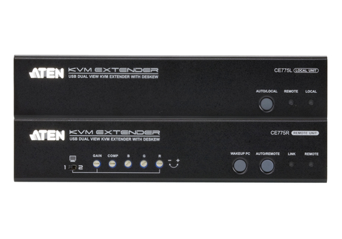 ATEN CE775 AV extender AV transmitter & receiver Black – image 2