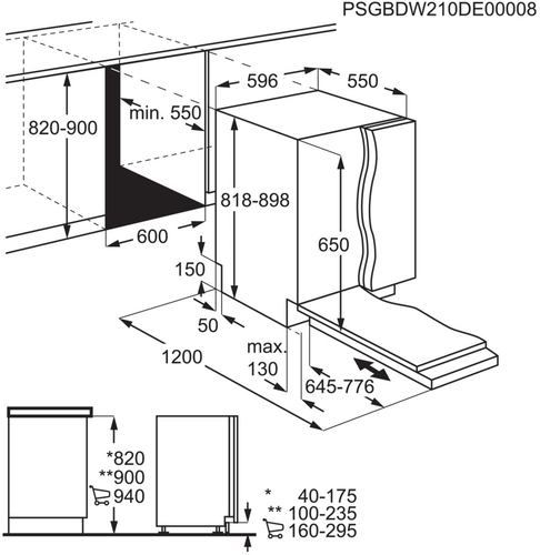 AEG FSB34707Z 3000 serie AirDry, afbeelding 8