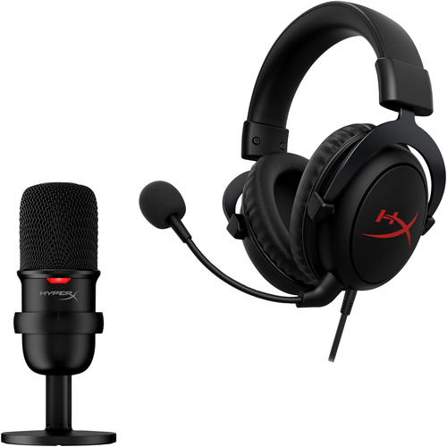 HyperX Streamer Starter Pack (Cloud Core DTS Headset + Solocast Microphone) – image 3