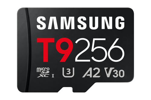 SAMSUNG T9 microSD Memory Card 256GB