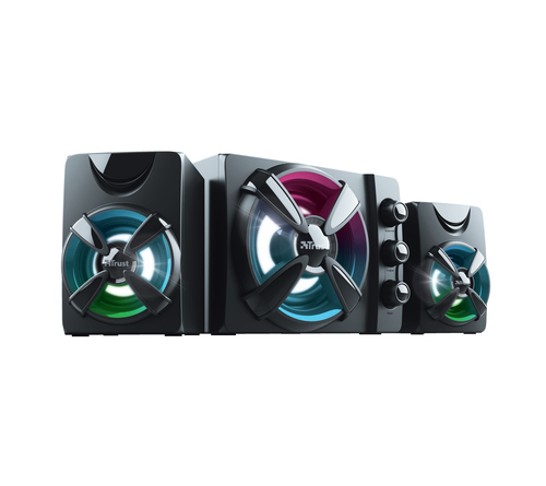 Trust Ziva RGB 2.1 Gaming garso kolonėlių komplektas 11 W