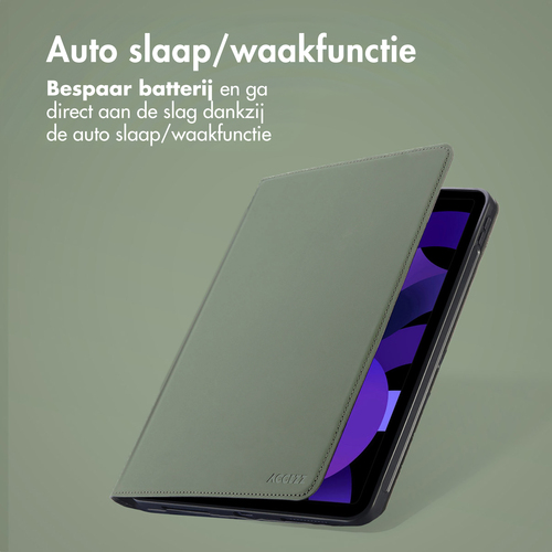 Accezz Classic Tablet Case iPad Mini 7 (2024) / iPad Mini 6 (2021) - Groen / Green, afbeelding 7