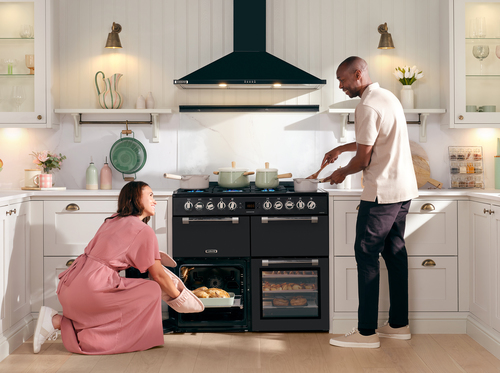 Leisure CC100F521T 100cm Dual Fuel Range Cooker with Glass Top Lid – image 9