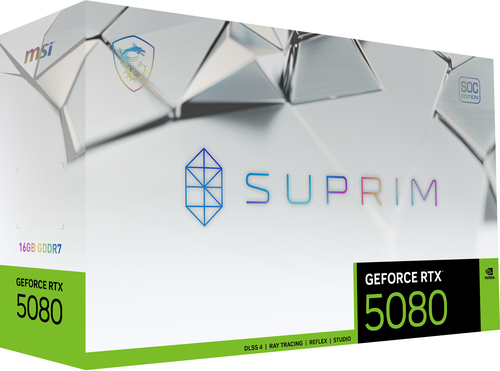 MSI GeForce RTX5080 16G SUPRIM SOC – image 2