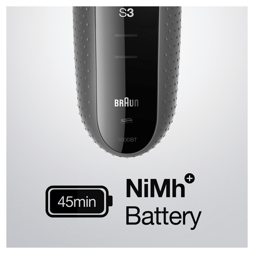 Braun Series 3 3000BT Foil shaver Trimmer Grey – image 5