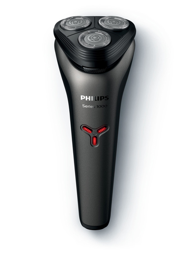 Philips 1000 series S1203/02 men's shaver Rotation shaver Blue, Grey