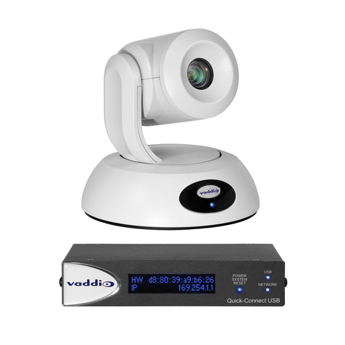 Vaddio RoboSHOT Video Conferencing Camera - 60 fps - White - 1920 x 1080 Video - Exmor R CMOS Sensor 99999090000W вебкамера Белый