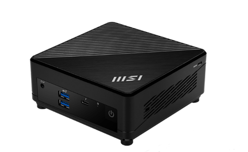 MSI Cubi 5 12M-008EU ПК/рабочая станция Intel® Core™ i5 i5-1235U 8 GB DDR4-SDRAM 256 GB Твердотельный накопитель (SSD) Windows 11 Home Mini PC Мини-ПК Черный